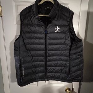 Ralph Lauren Black Puffer Vest